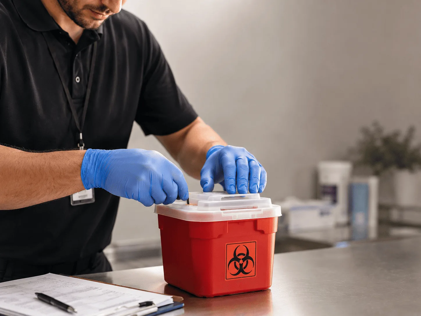 Why choose Sharps Waste Disposal in Kingsford, MI